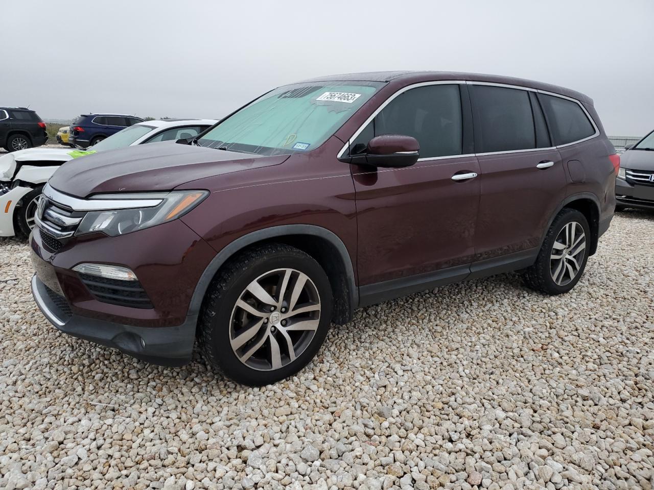 HONDA PILOT ELIT 2016