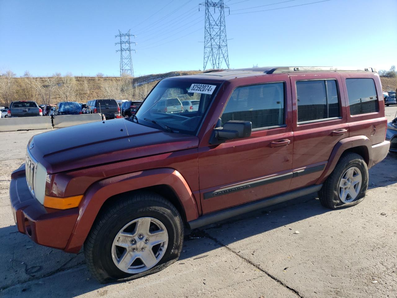 JEEP COMMANDER 2008