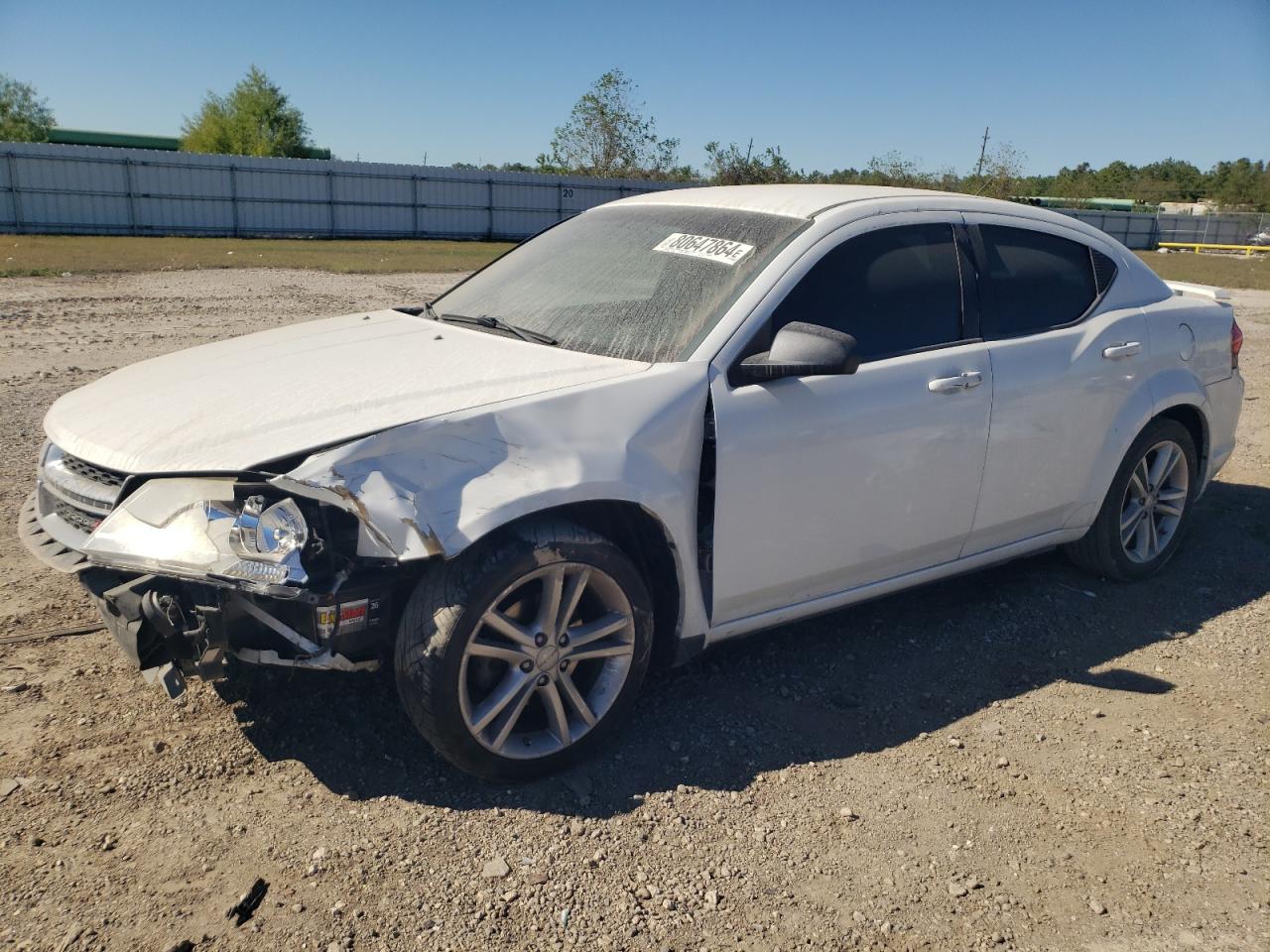 DODGE AVENGER SE 2012