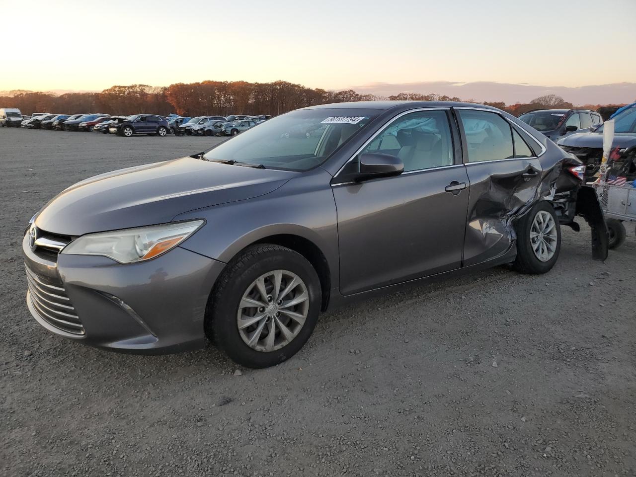TOYOTA CAMRY LE 2017