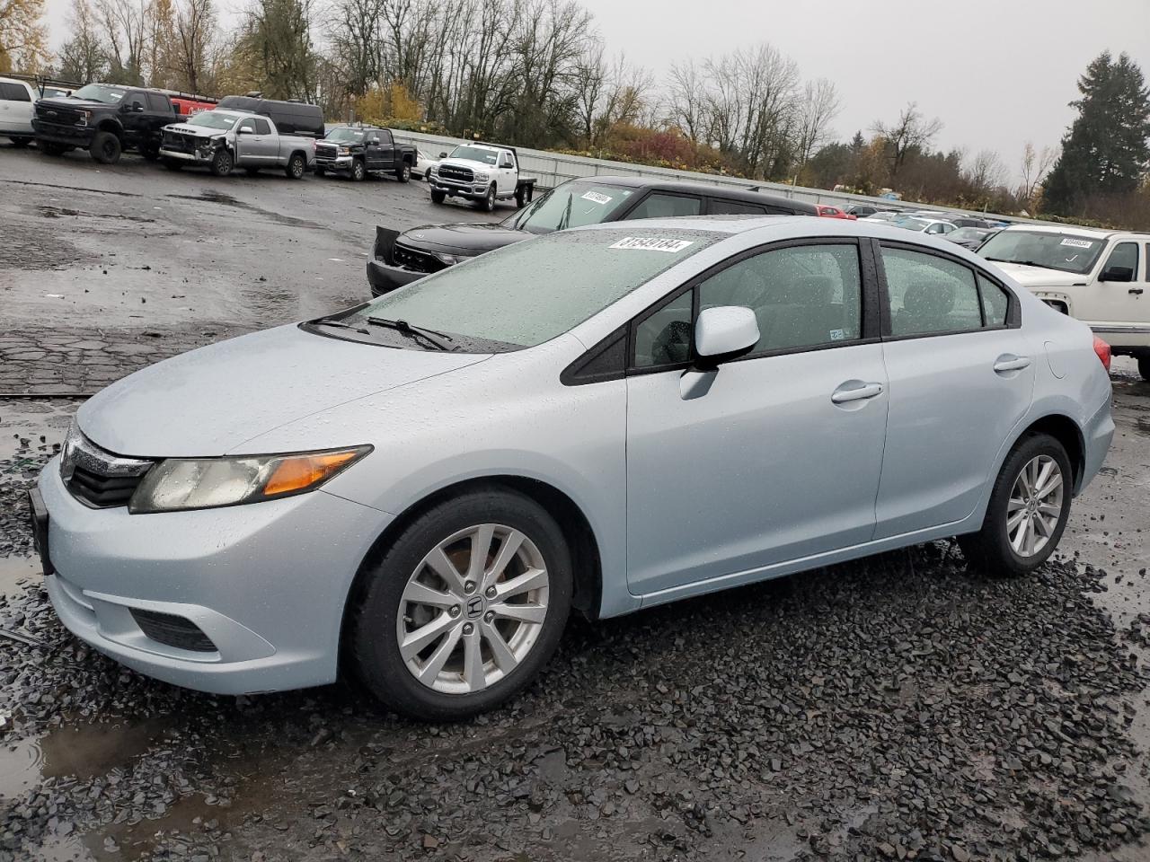 HONDA CIVIC EXL 2012