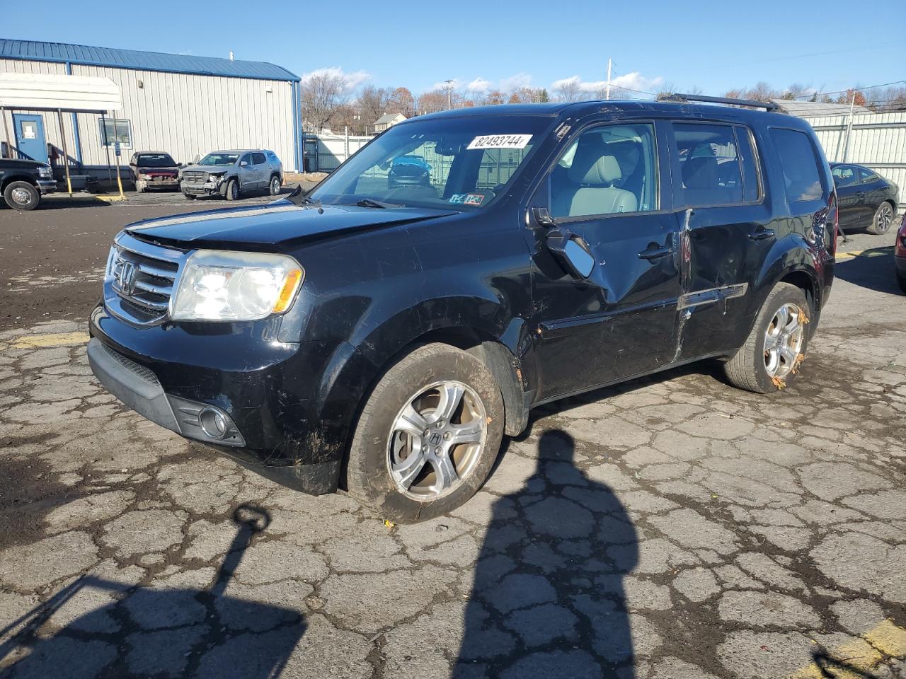 HONDA PILOT EXL 2012