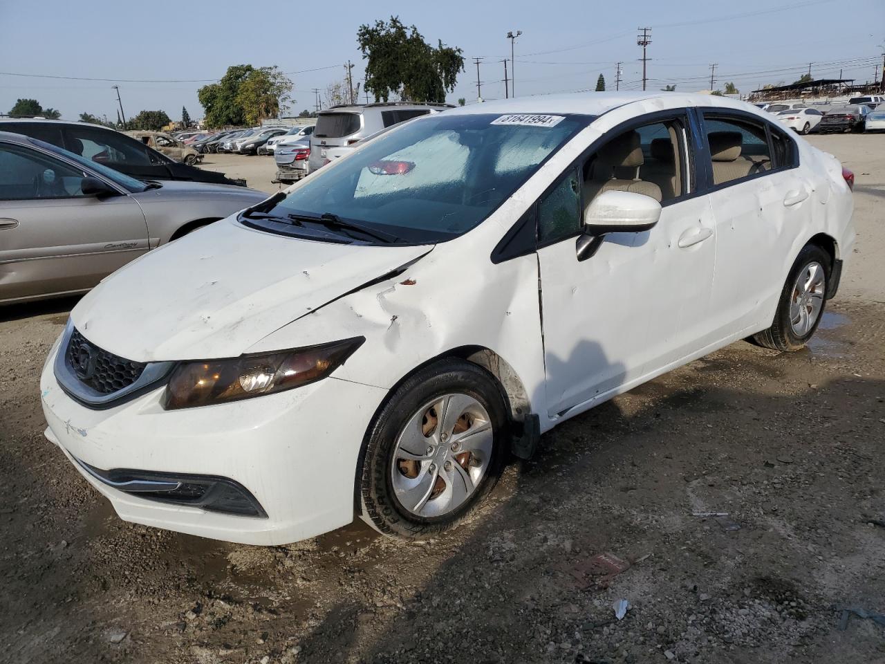 HONDA CIVIC LX 2015
