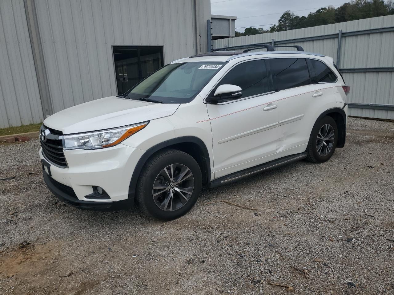 TOYOTA HIGHLANDER 2016