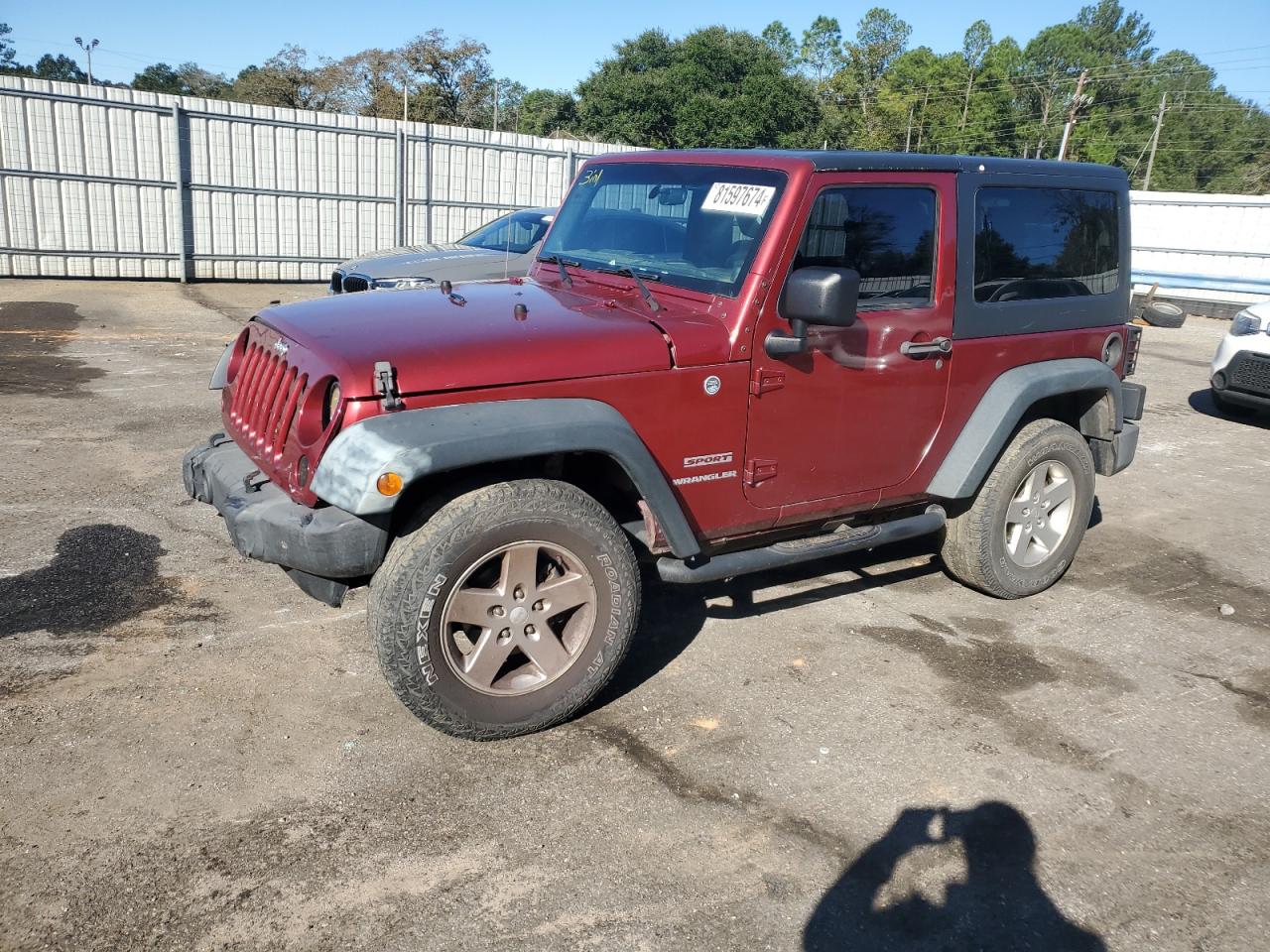 JEEP WRANGLER S 2012