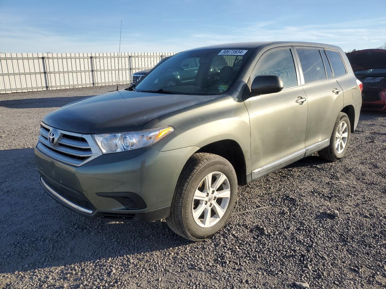 TOYOTA HIGHLANDER 2012