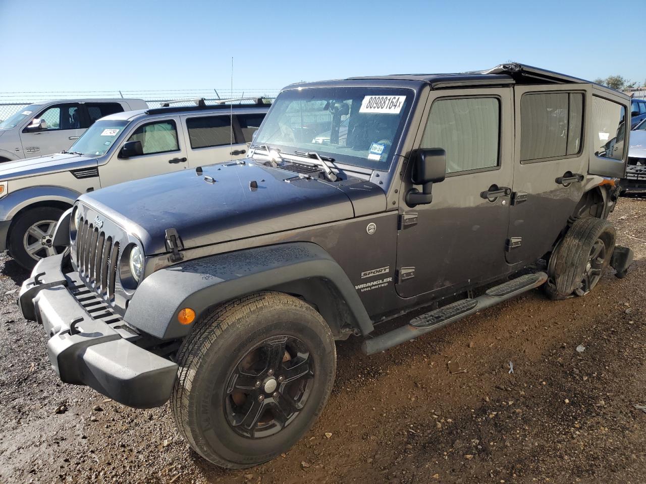 JEEP WRANGLER U 2016
