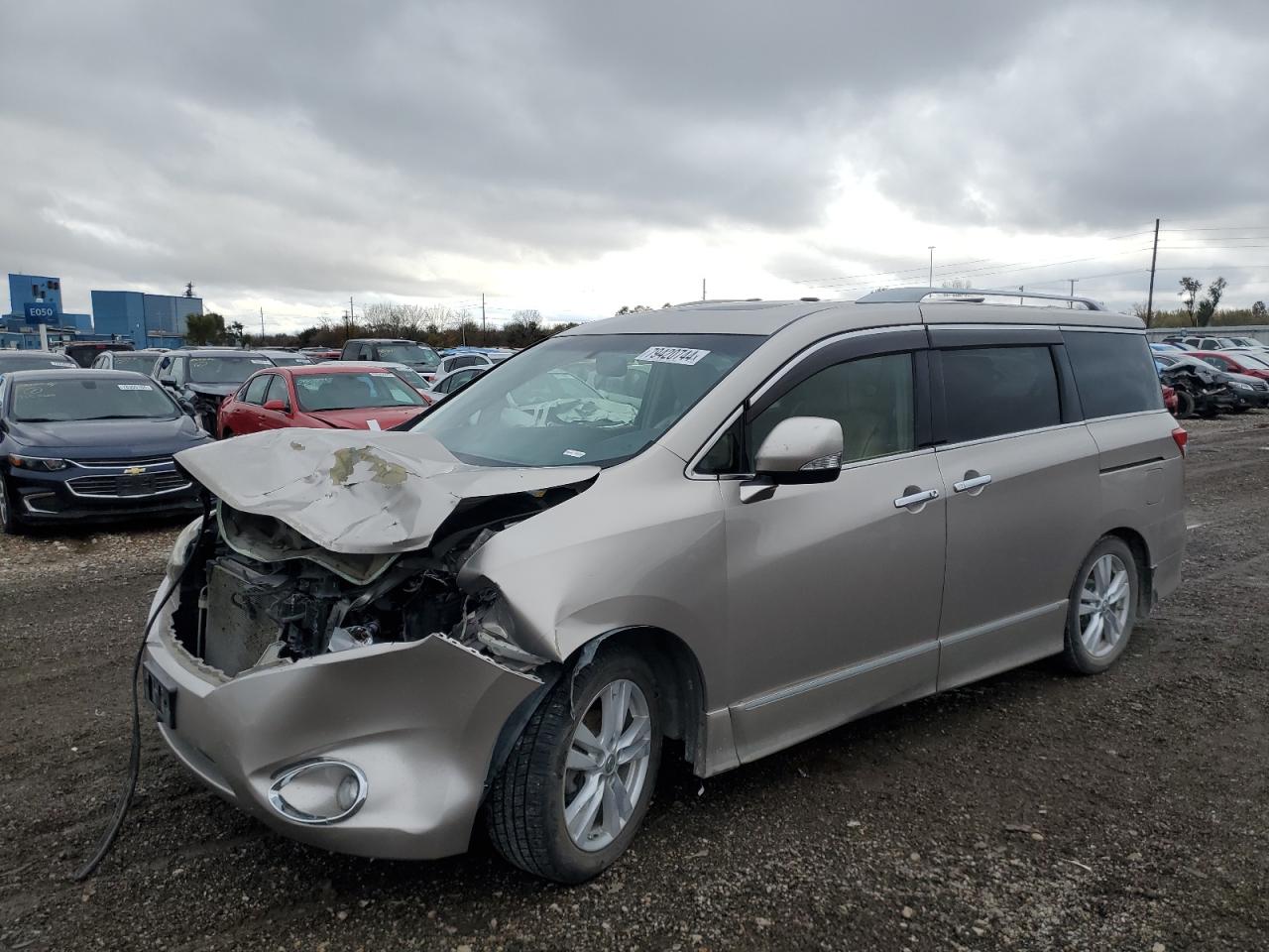 NISSAN QUEST S 2012