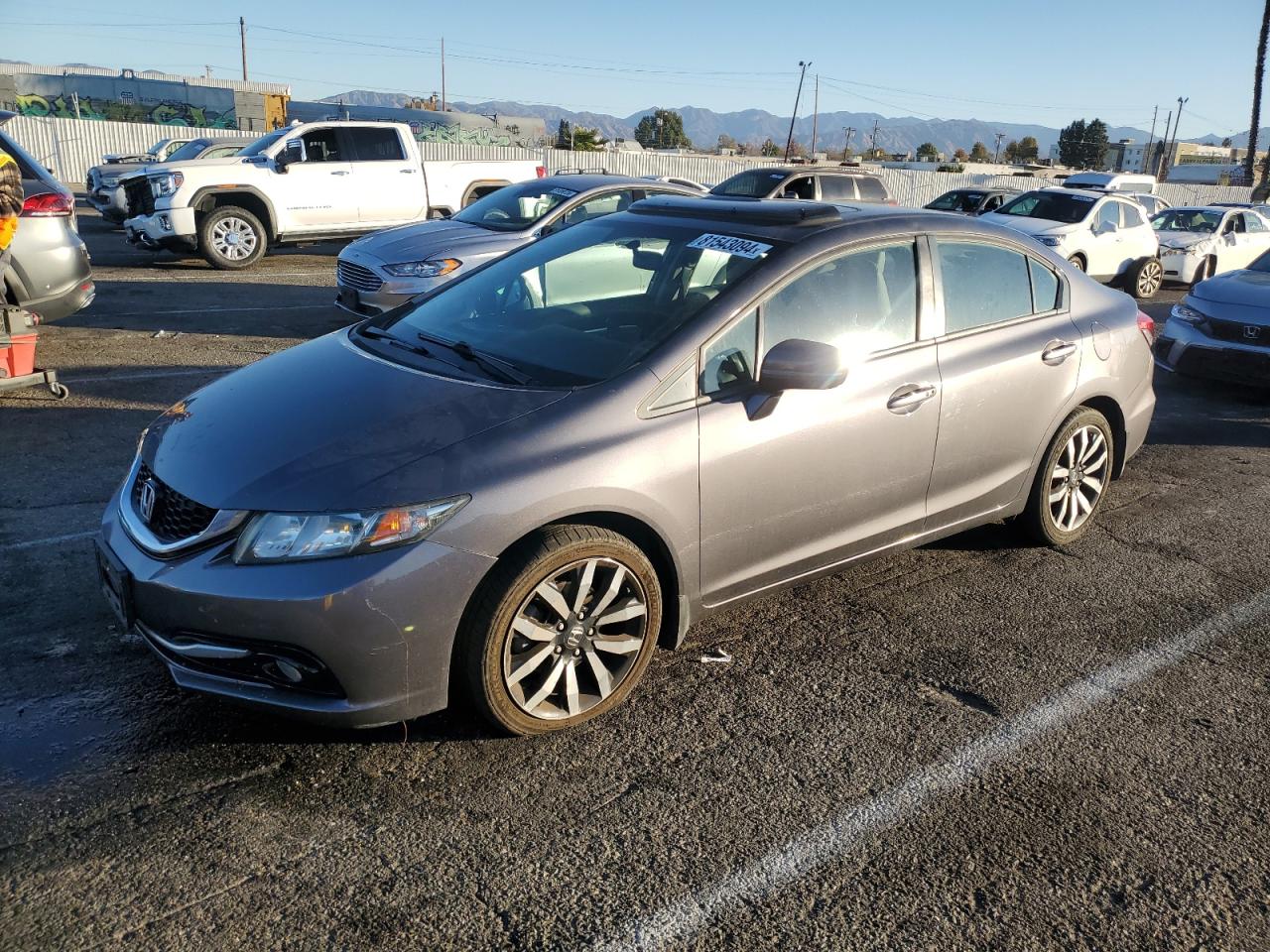 HONDA CIVIC EXL 2015