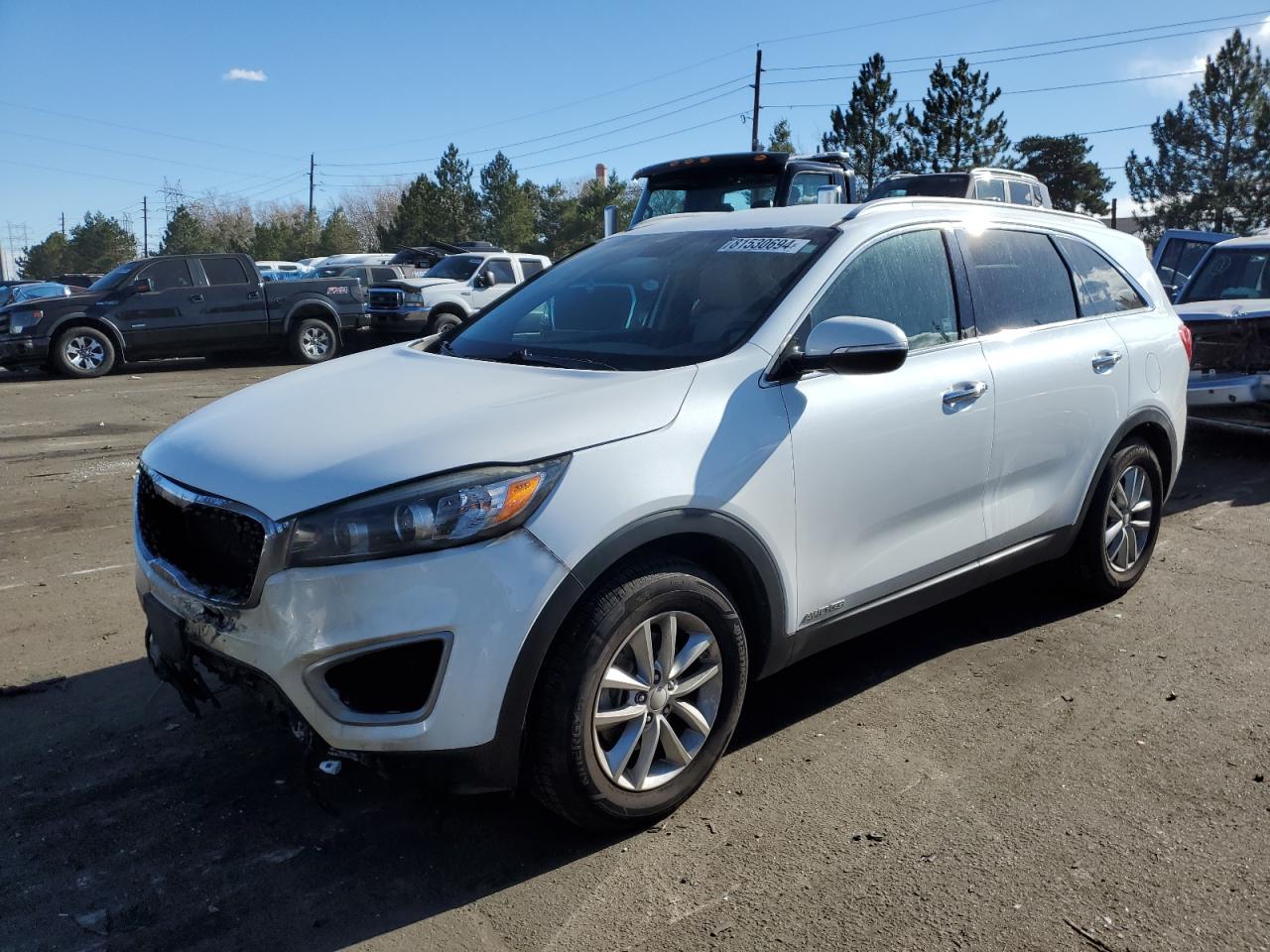 KIA SORENTO LX 2016