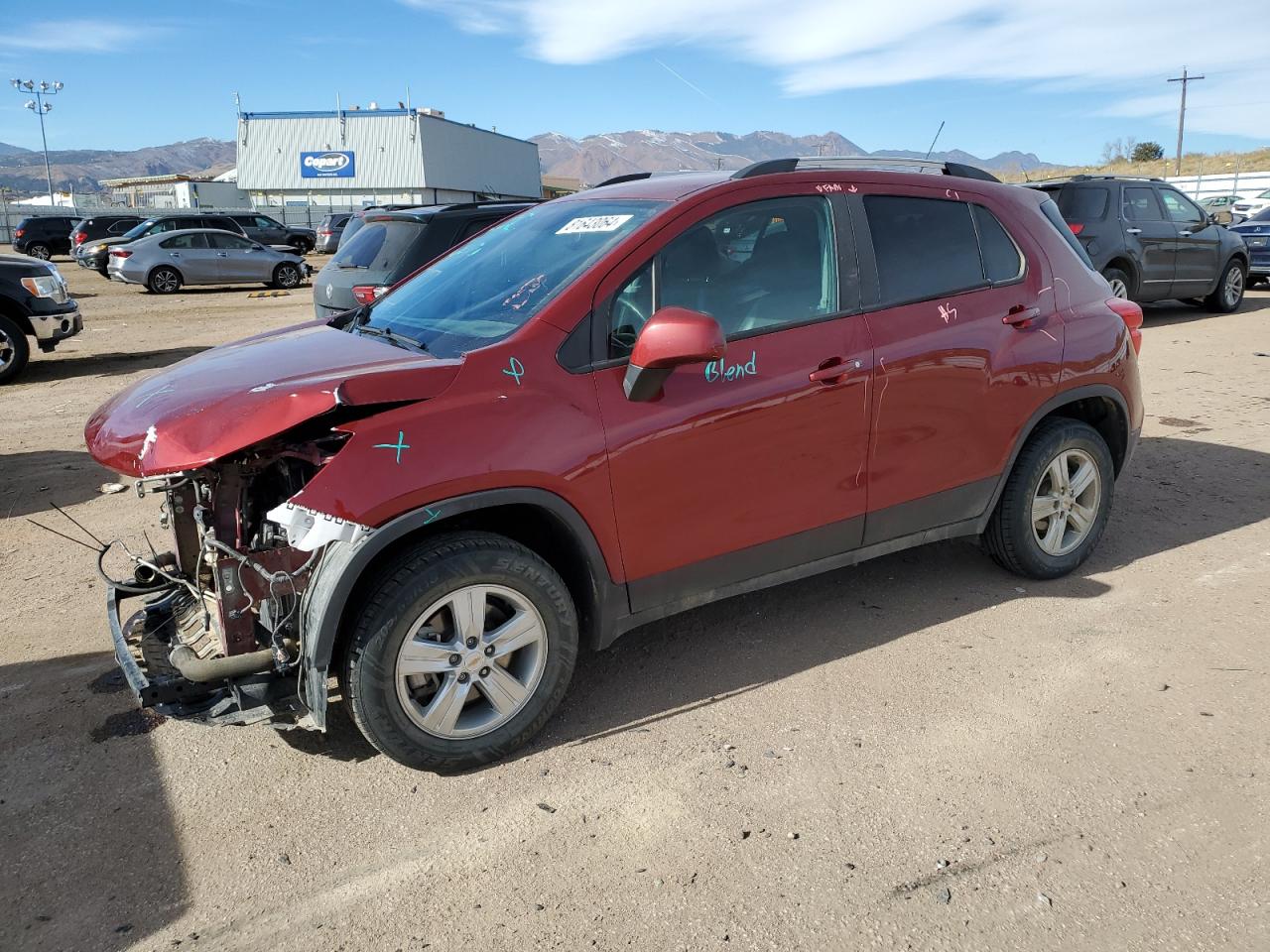 CHEVROLET TRAX 1LT 2021