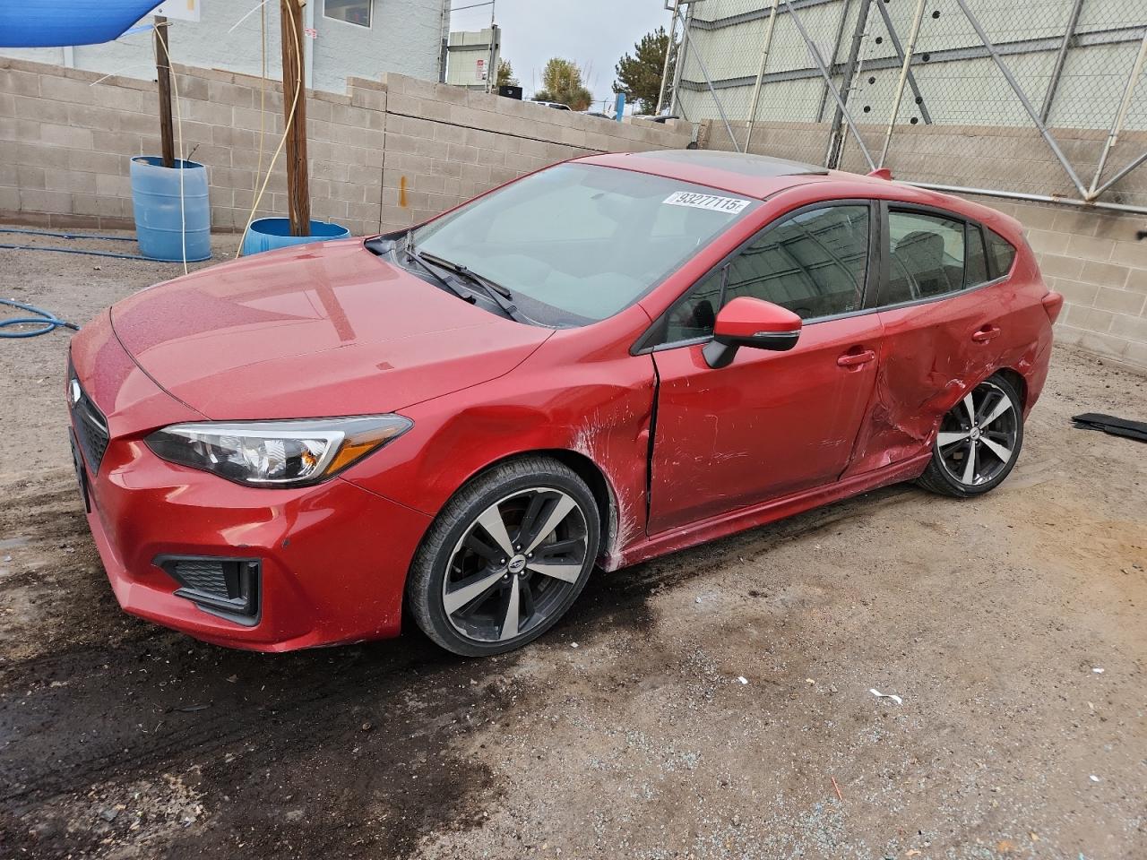 SUBARU IMPREZA SP 2017