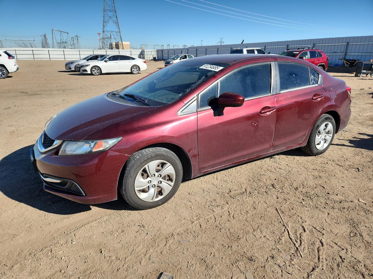 HONDA CIVIC LX 2015