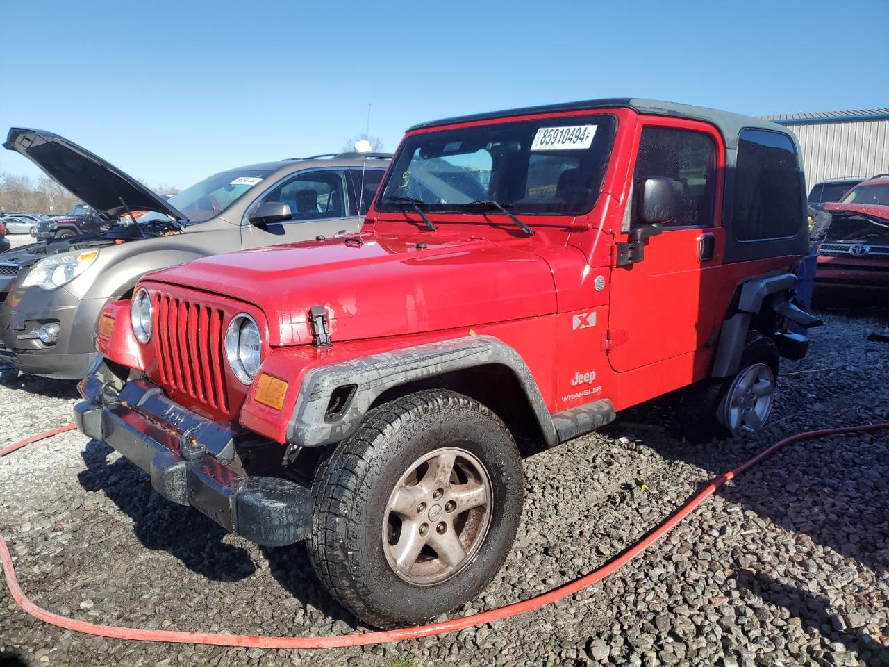 JEEP WRANGLER X 2005