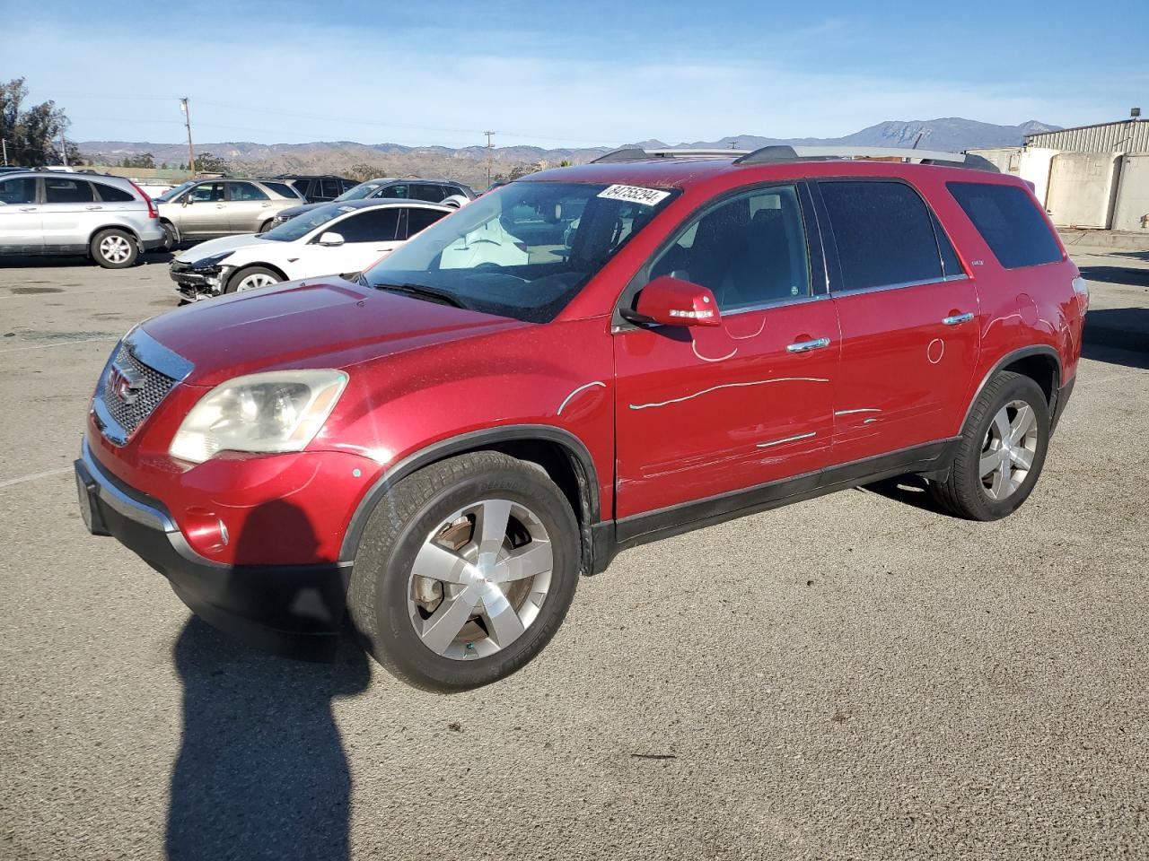 GMC ACADIA SLT 2012