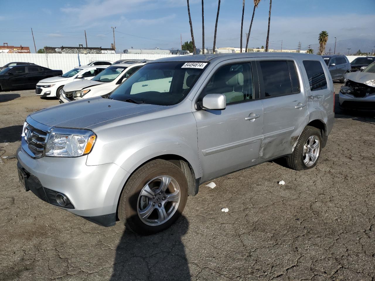 HONDA PILOT EXL 2012