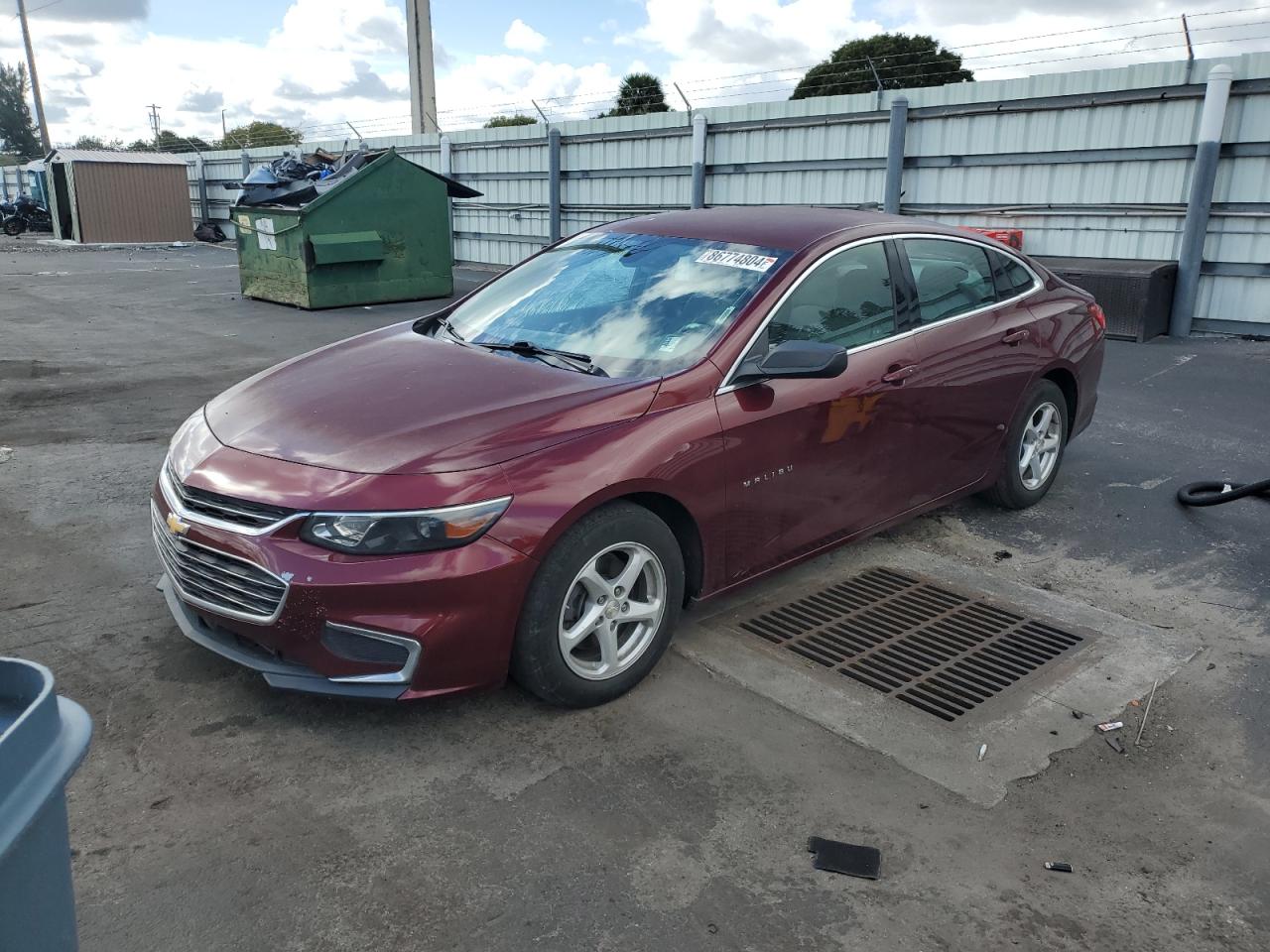 CHEVROLET MALIBU LS 2016