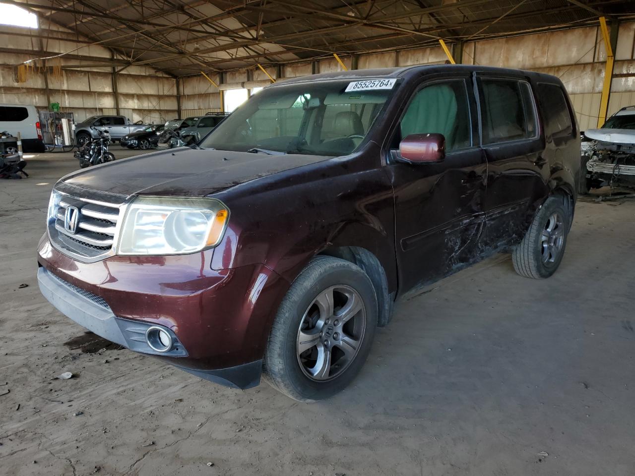 HONDA PILOT EXL 2012