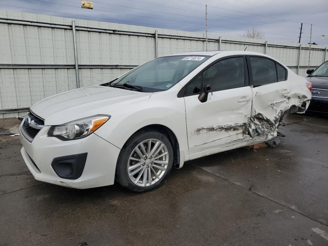 SUBARU IMPREZA PR 2012