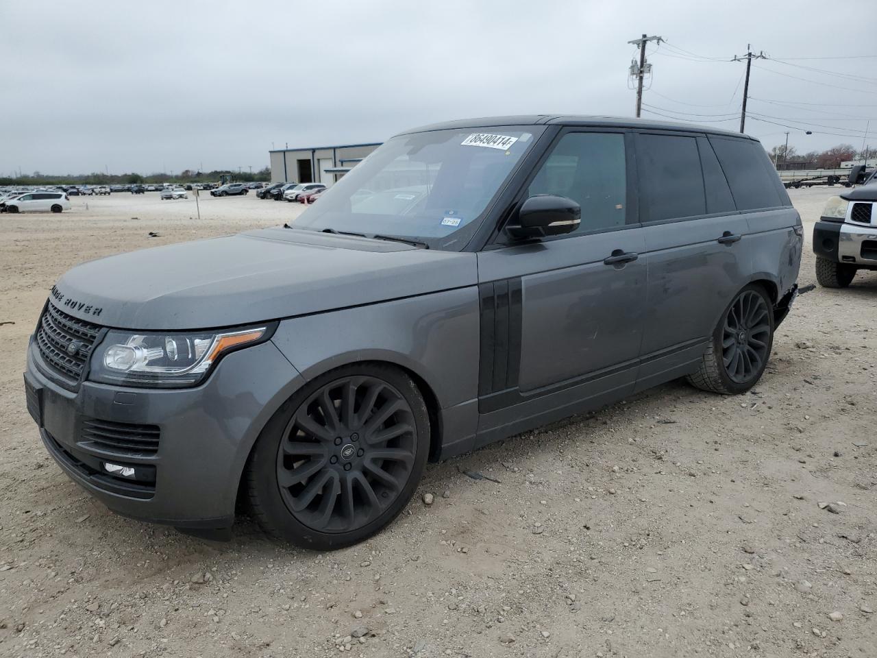 LAND ROVER RANGE ROVE 2016