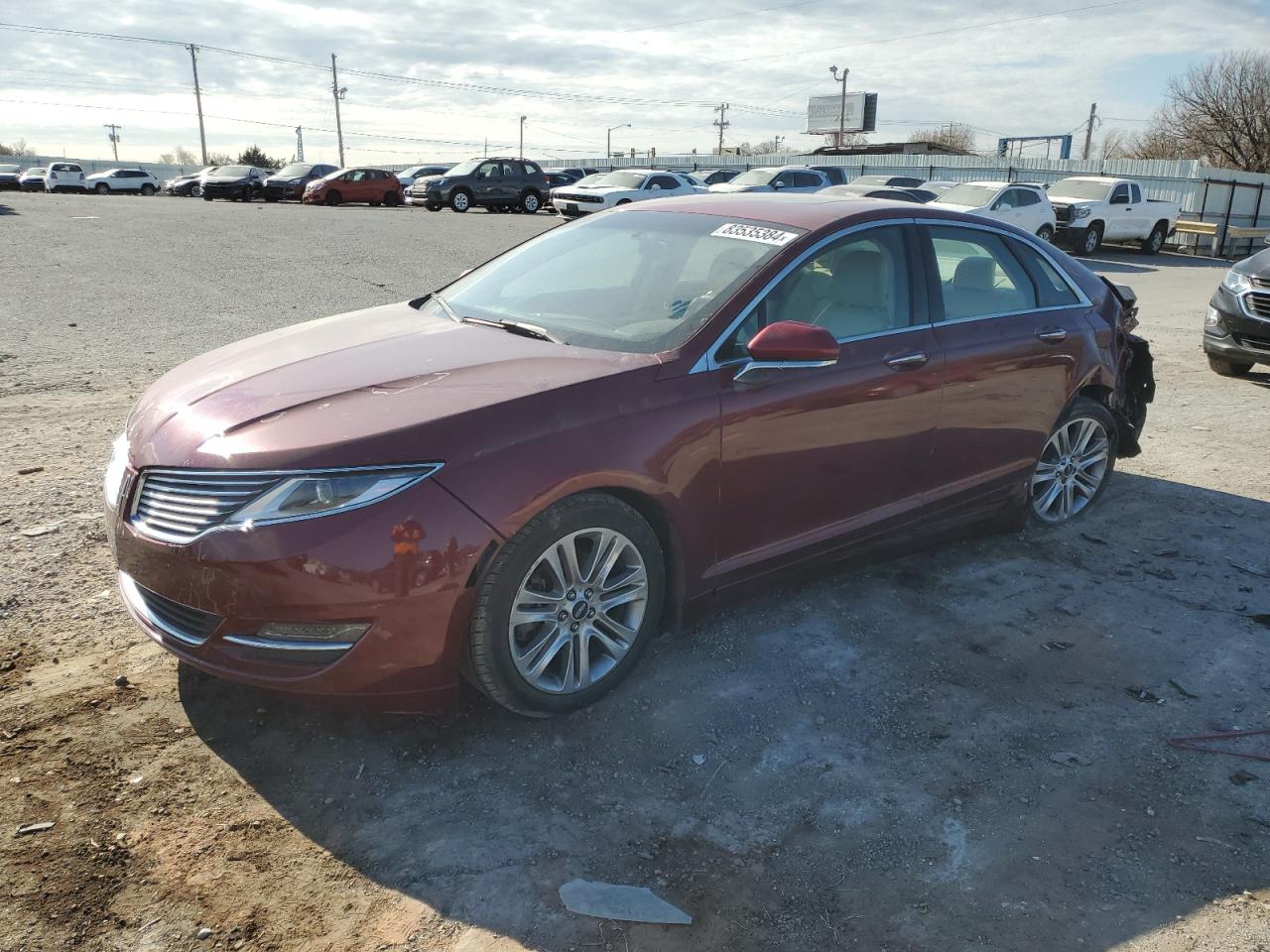 LINCOLN MKZ 2014