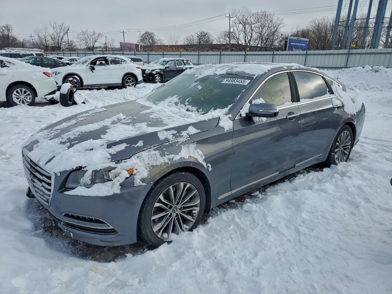 HYUNDAI GENESIS 3. 2015