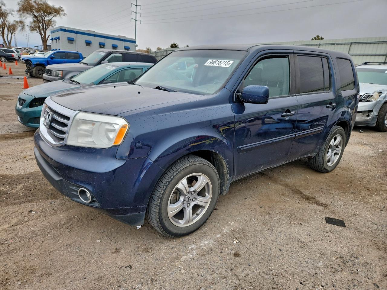 HONDA PILOT EXL 2012