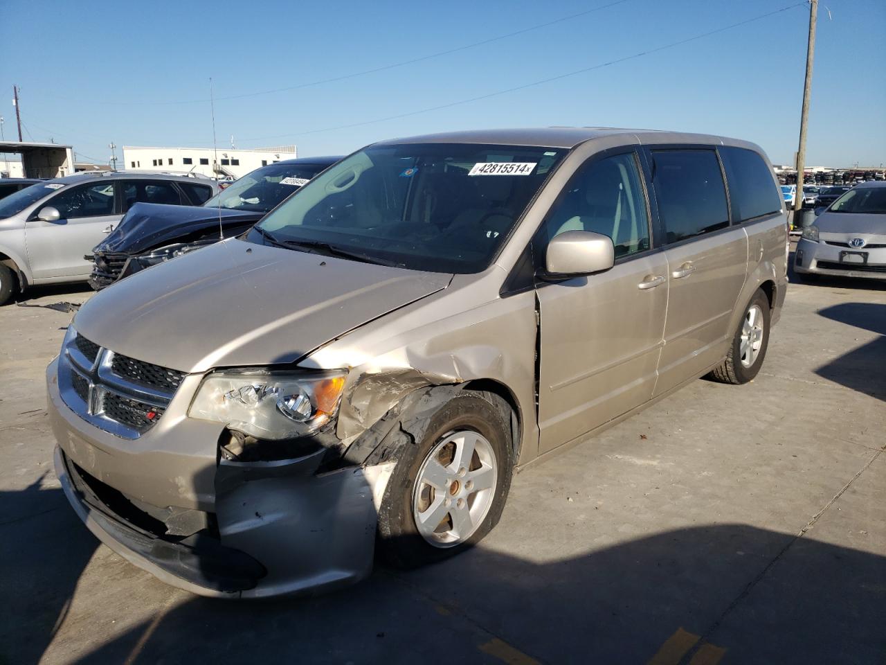 DODGE CARAVAN 2012