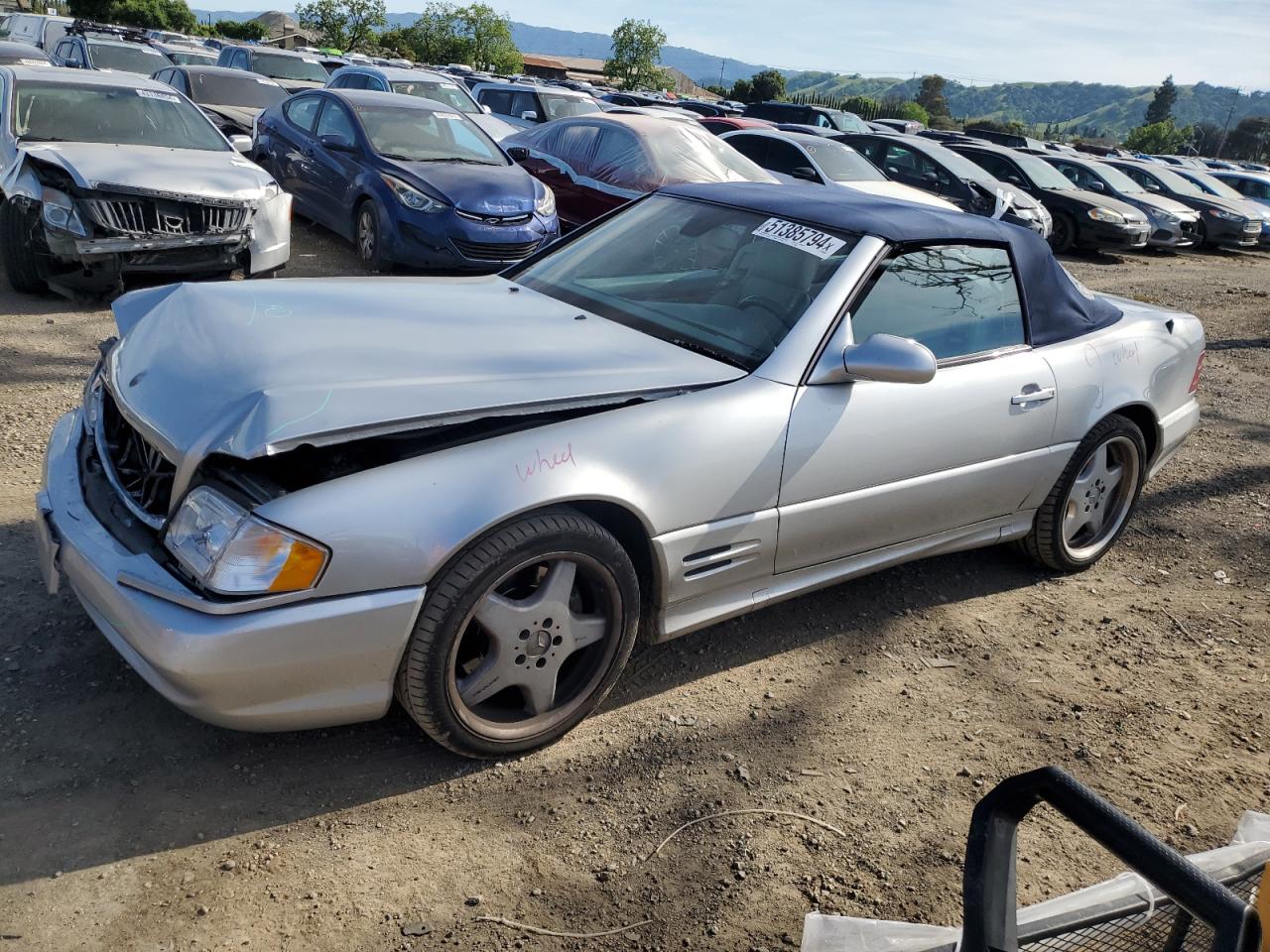 Mercedes-benz Sl-class 2001