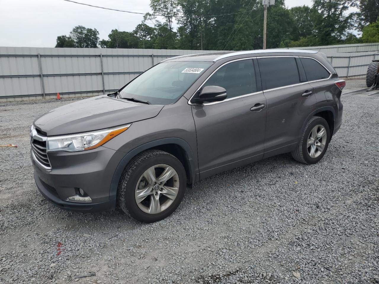 TOYOTA HIGHLANDER 2016