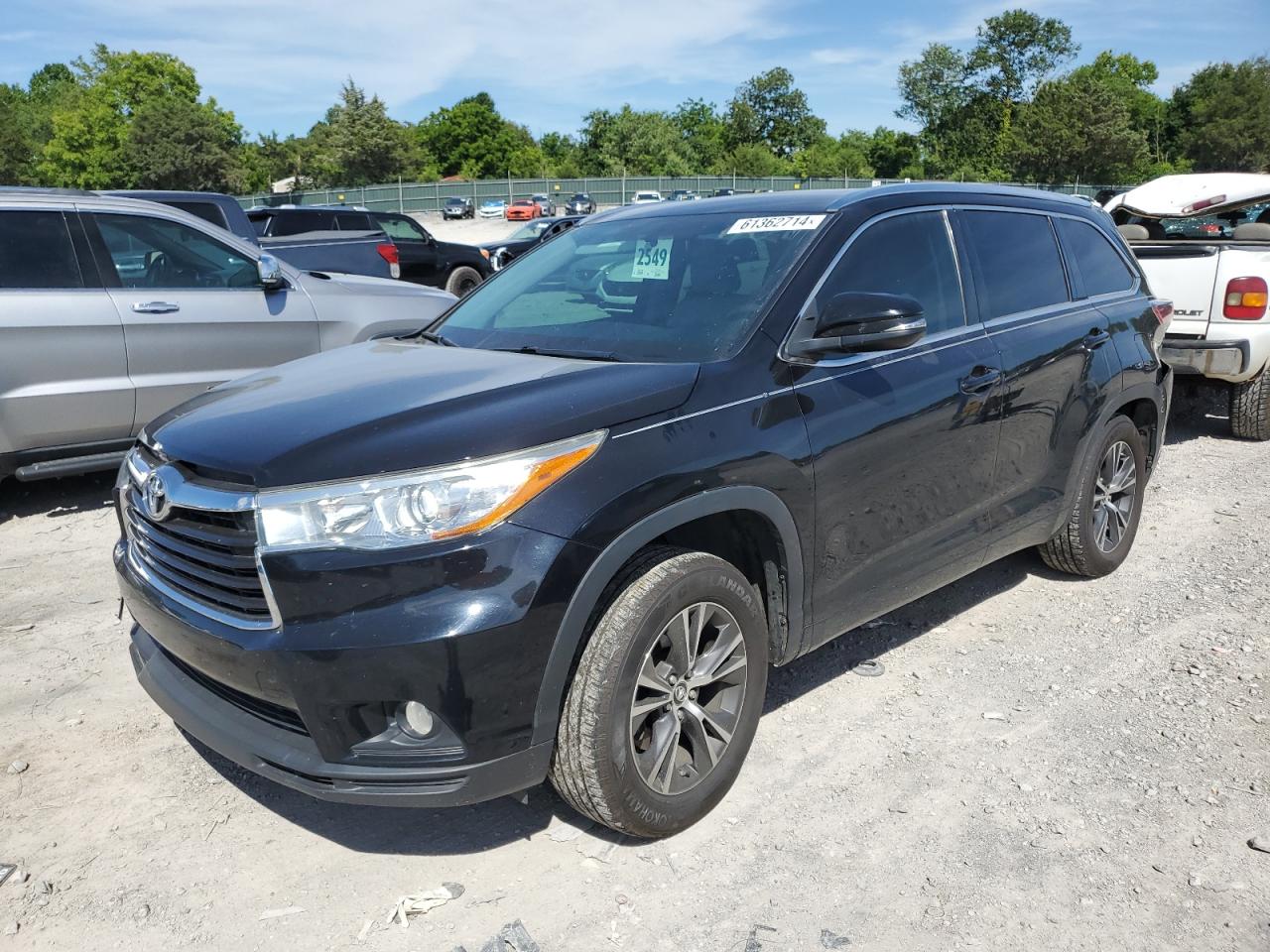 TOYOTA HIGHLANDER 2016
