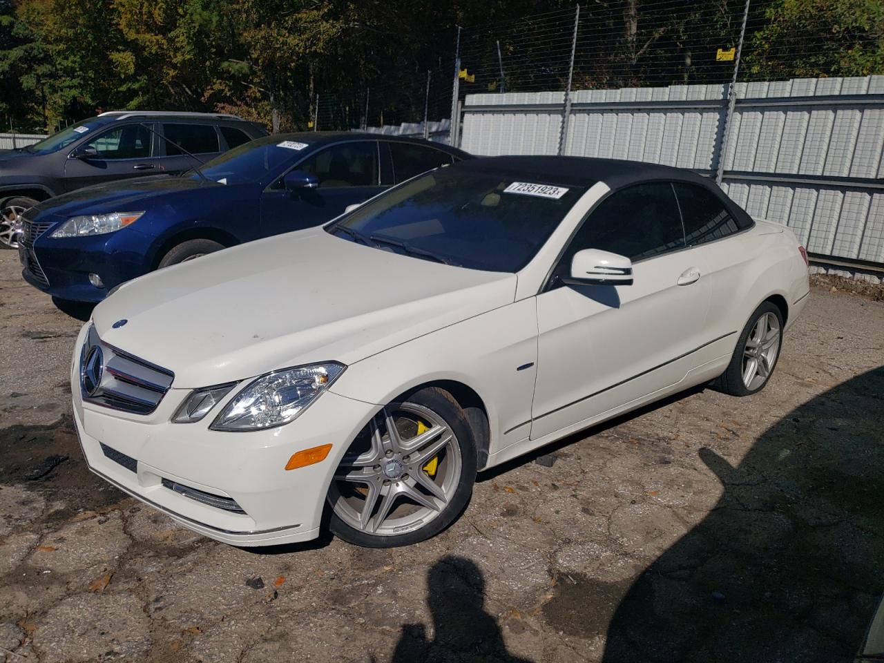 Mercedes-benz E-class 2012