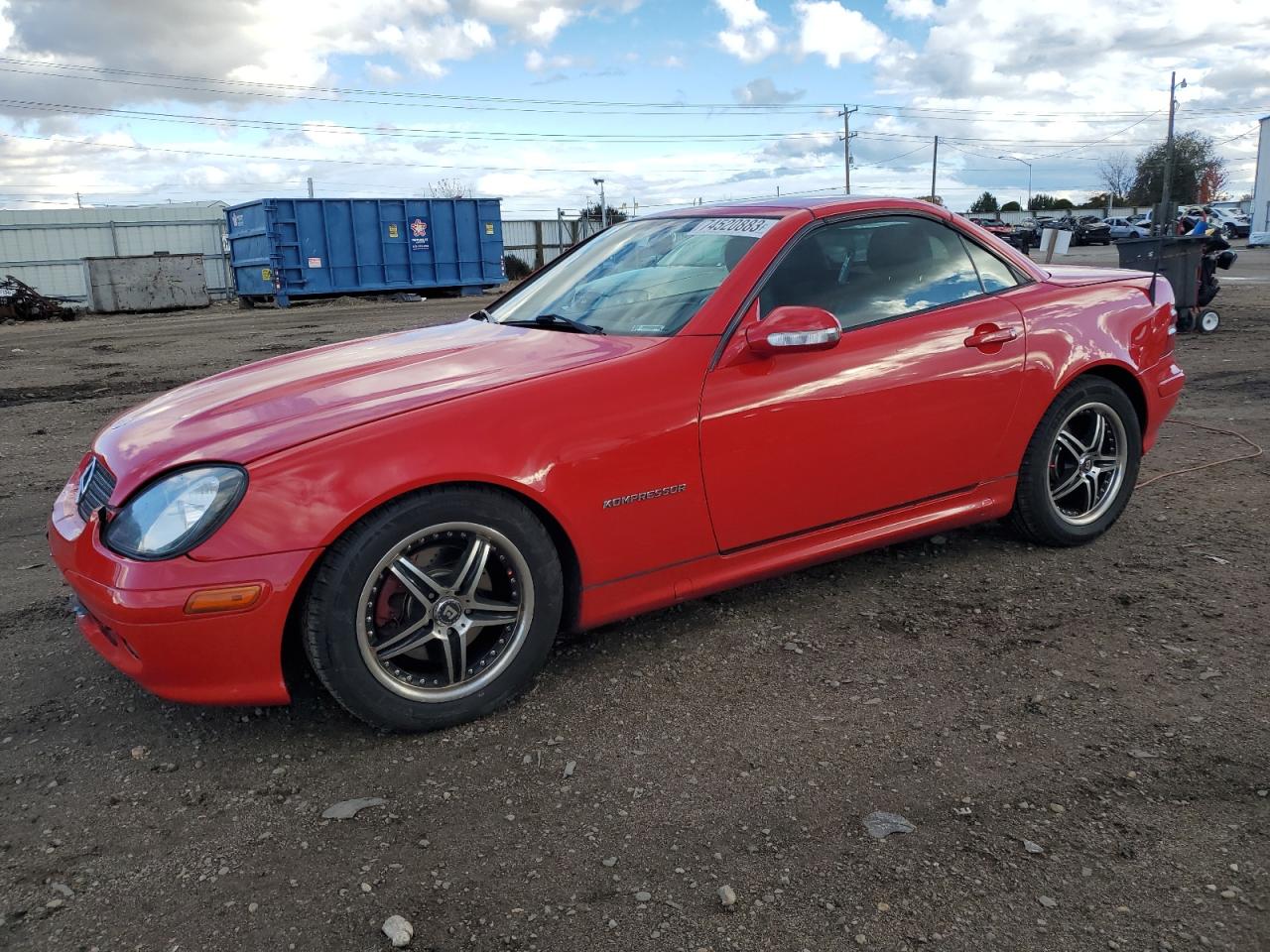 Mercedes-benz Slk-class 2001