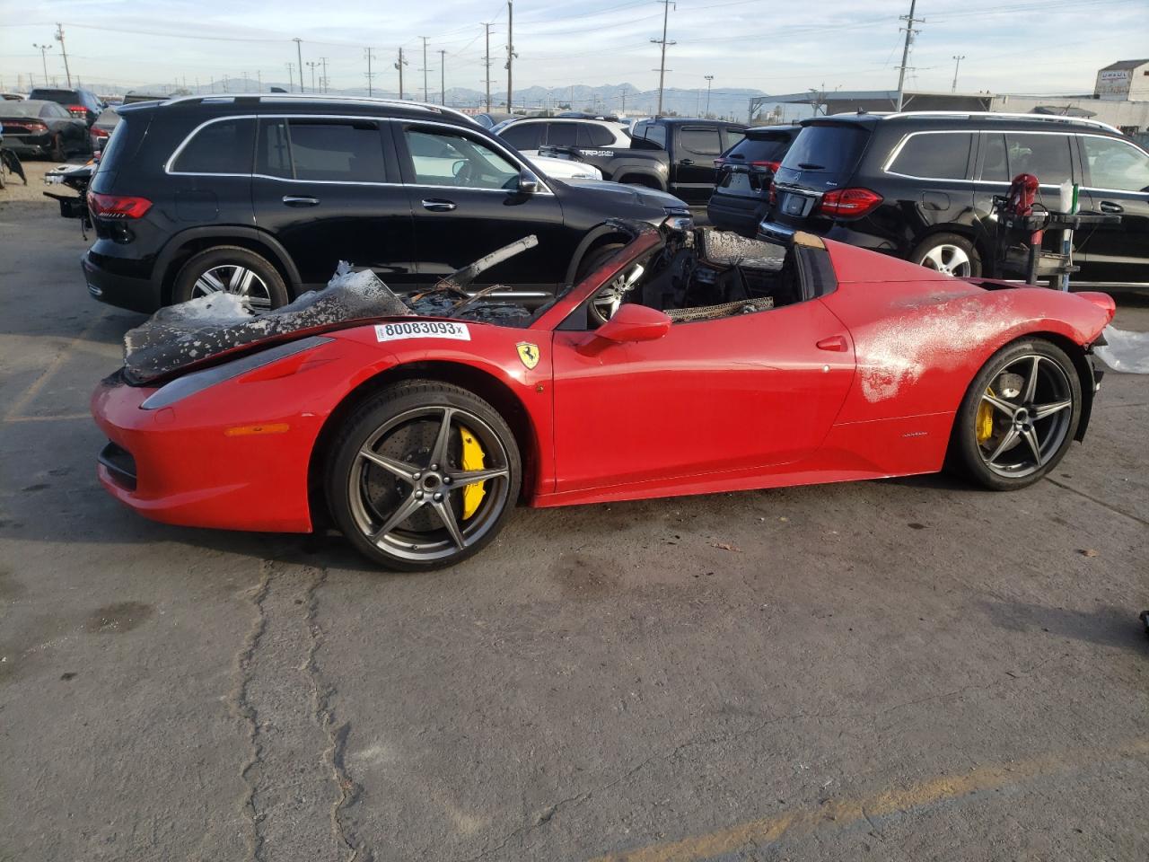 Ferrari 458 spider 2015