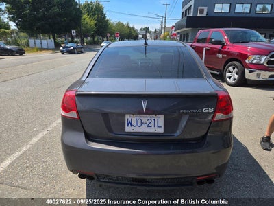 PONTIAC G8 2009