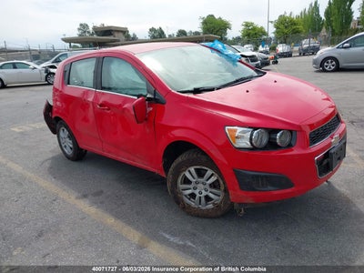 CHEVROLET SONIC 2016