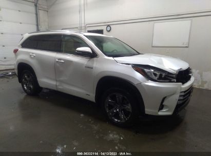 Toyota Highlander Hybrid 2019