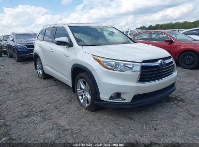 Toyota Highlander Hybrid 2016