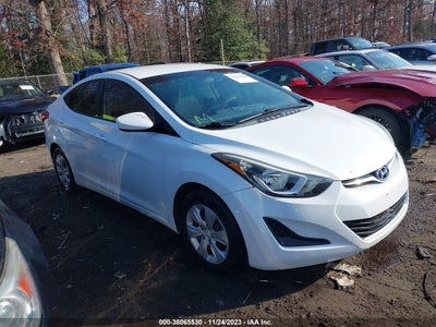 HYUNDAI ELANTRA 2016