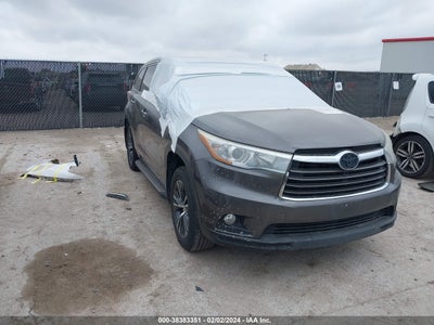 TOYOTA HIGHLANDER 2016