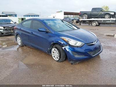 HYUNDAI ELANTRA 2016