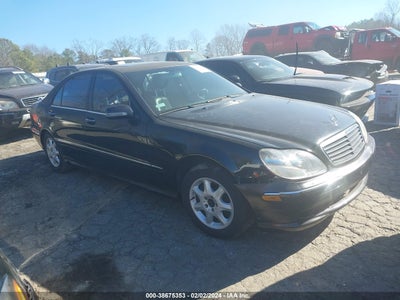 Mercedes-benz S-class 2002