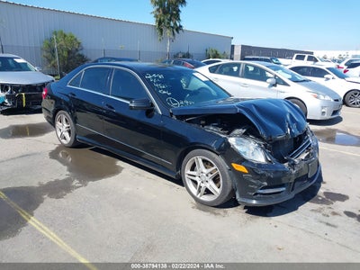 Mercedes-benz E-class 2013