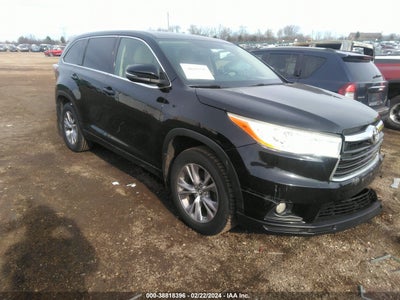 TOYOTA HIGHLANDER 2016