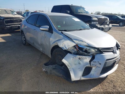 TOYOTA COROLLA 2016