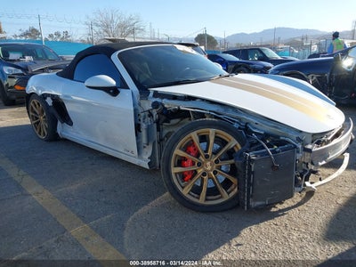 Porsche 718 boxster 2017