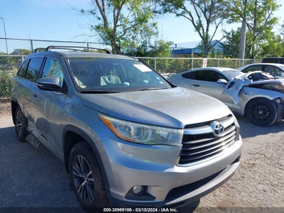 TOYOTA HIGHLANDER XLE V6 2016