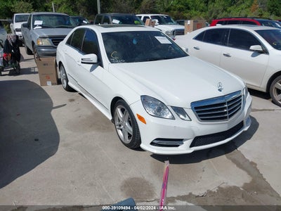Mercedes-benz E-class 2013