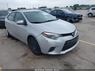 TOYOTA COROLLA 2016