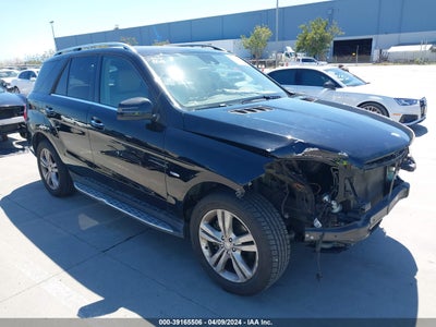 Mercedes-benz M-class 2012